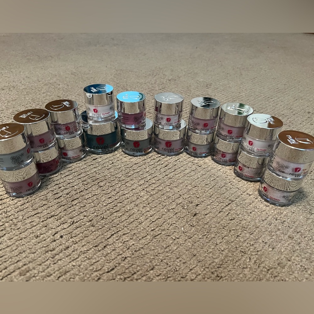 Lot of 20 Revel Nail nail dip powders